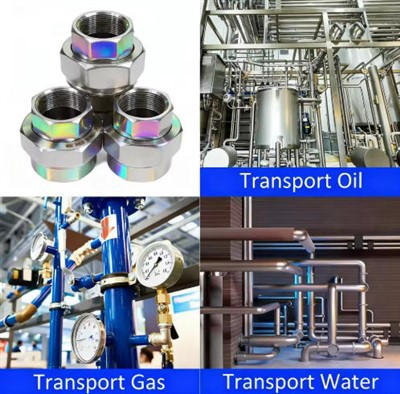 اتحادیه رزوه ای فولاد ضد زنگ فورج|3000LB ASME B16.11